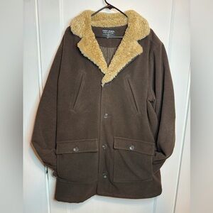 Cody James Sherpa Wool Coat - Men’s Size XXL